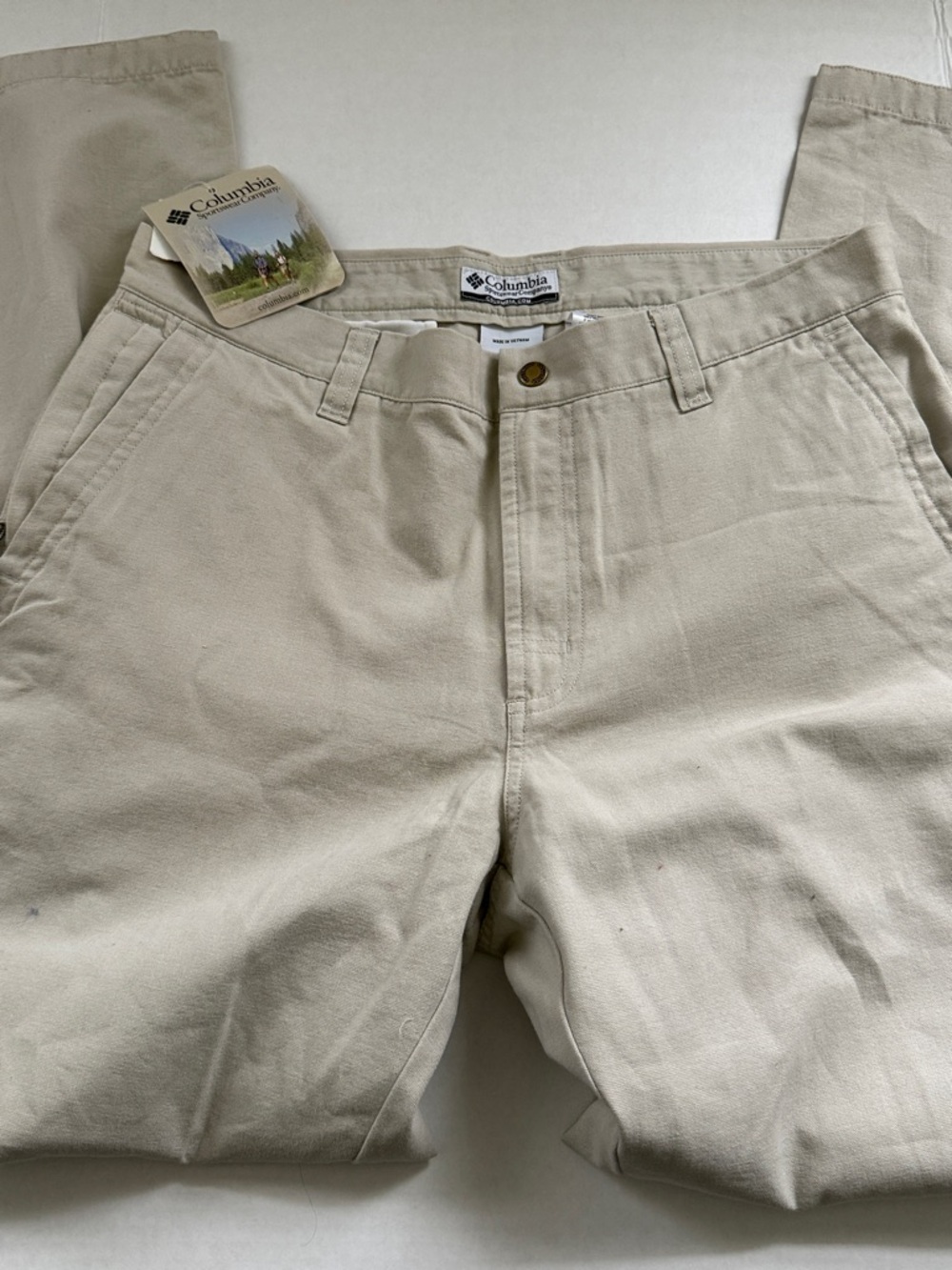Columbia Beige Women's Canvas Pants